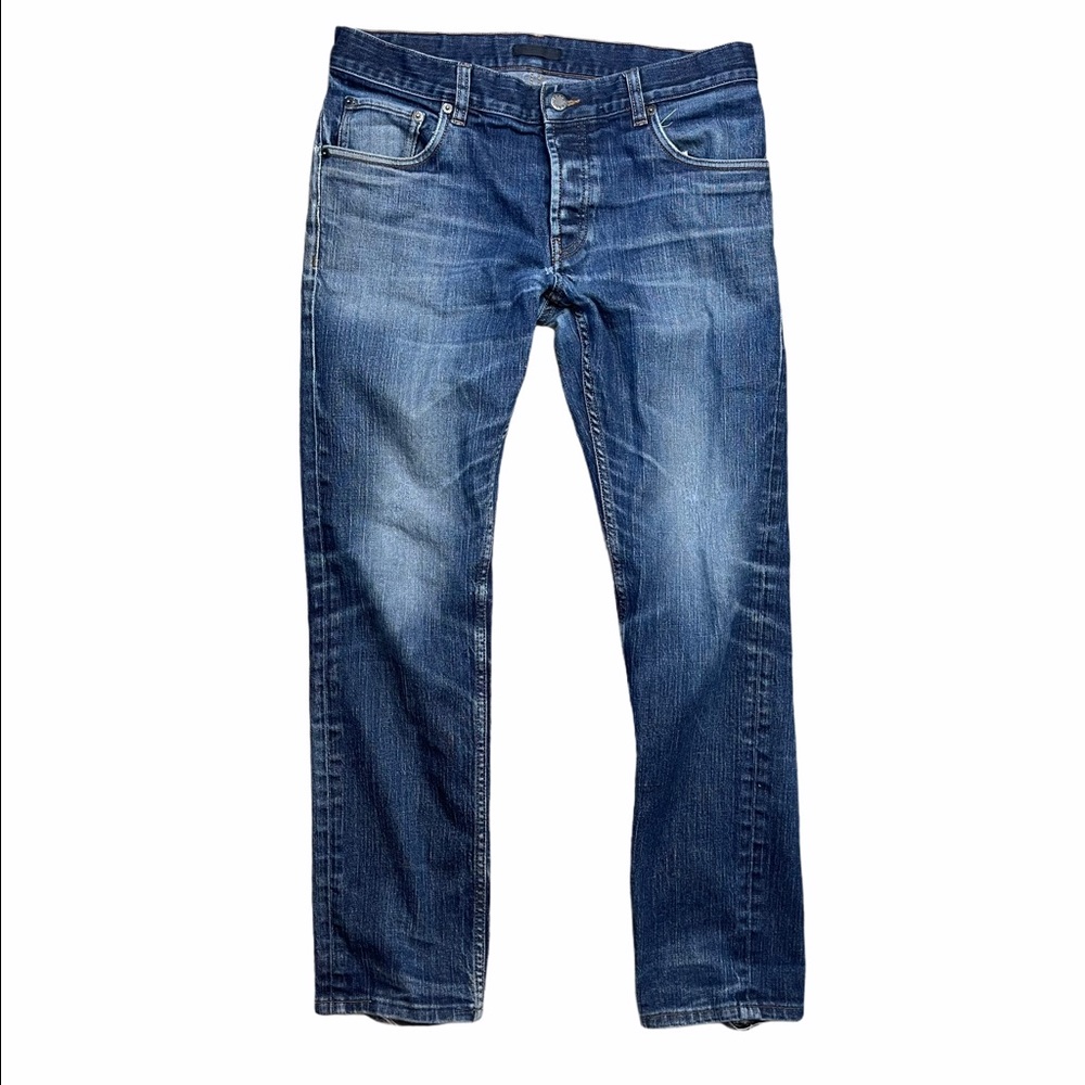 PRADA Men's Medium Wash Straight Leg Jeans Size 33